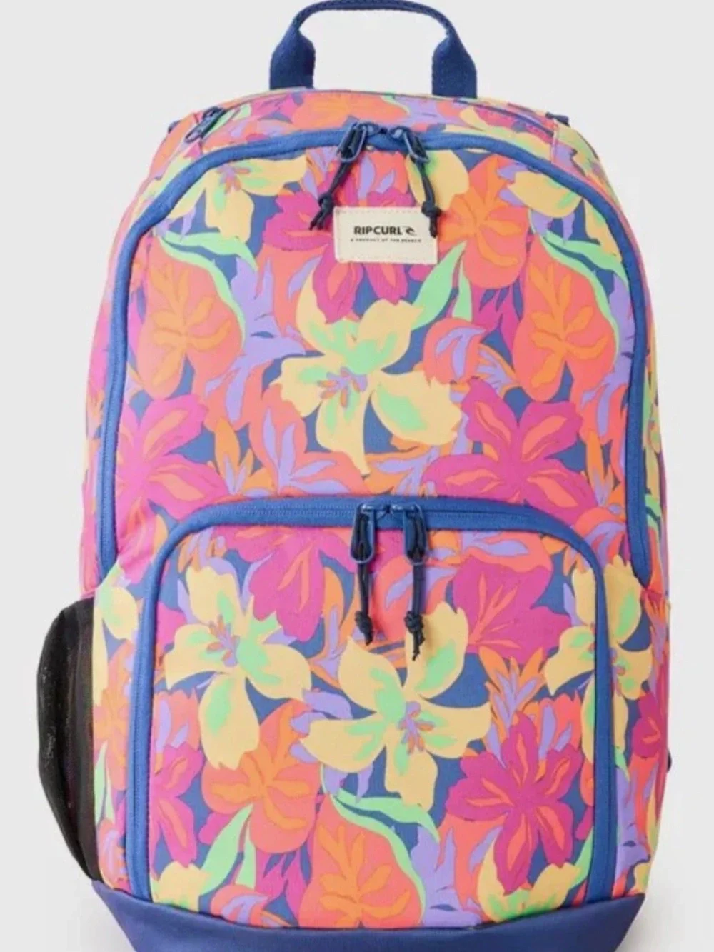 Rip Curl Neon Floral Backpack in Pink, Purple and Yellow 24L